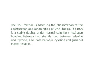 Fish Method Cross Profuct techniques of FISH and GISH in crop improvement .pptx