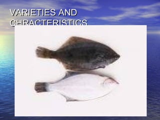 VARIETIES ANDVARIETIES AND
CHRACTERISTICSCHRACTERISTICS
 