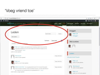 Bekijken in ‘verenigingen’ (waar je lid van bent)
 