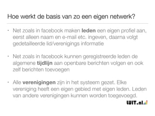 Maar ook facebook vraagt wat van de gebruiker
 