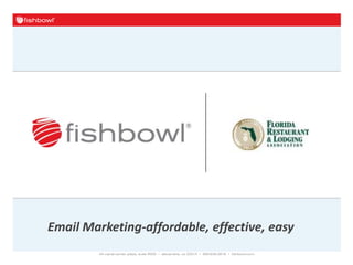 Email Marketing-affordable, effective, easy 