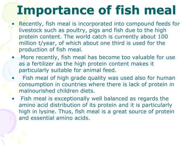 Fish By-products | PPTX