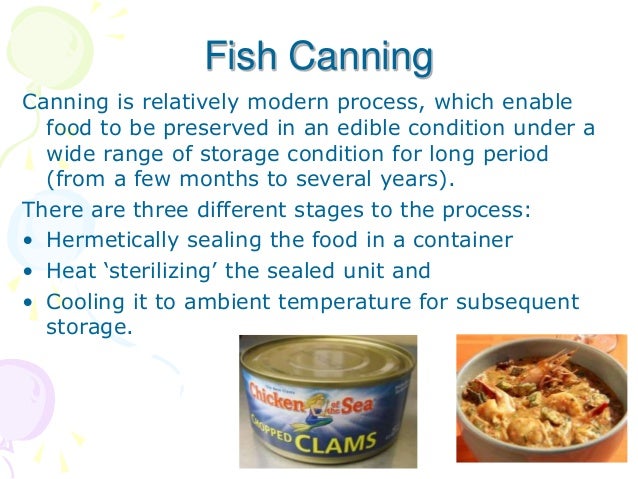Fish canning