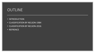 Nelson Classification Fish classification | PPTX