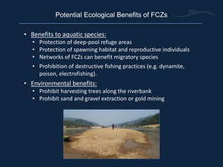 Fish conservation zones as tools for fisheries management and ...