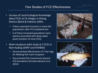 Fish conservation zones as tools for fisheries management and ...