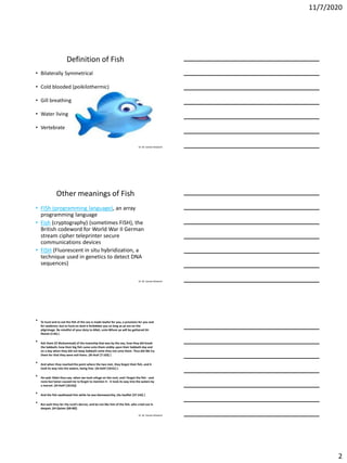 Fish culture zool4140 (dr. samee) handout | PDF