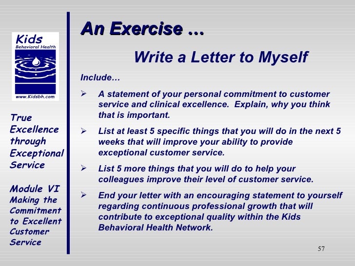 customer service training customer service commitment statement