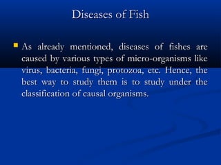 Fish disease