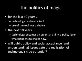 Beyond the Internet: Seamless Global Communication