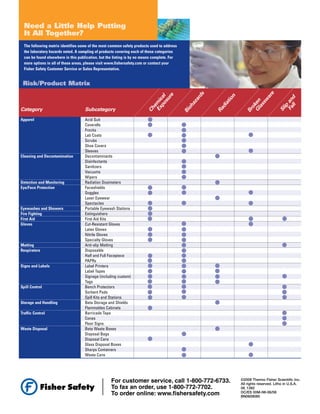 Fisher laboratory-hazards-safety-guide | PDF