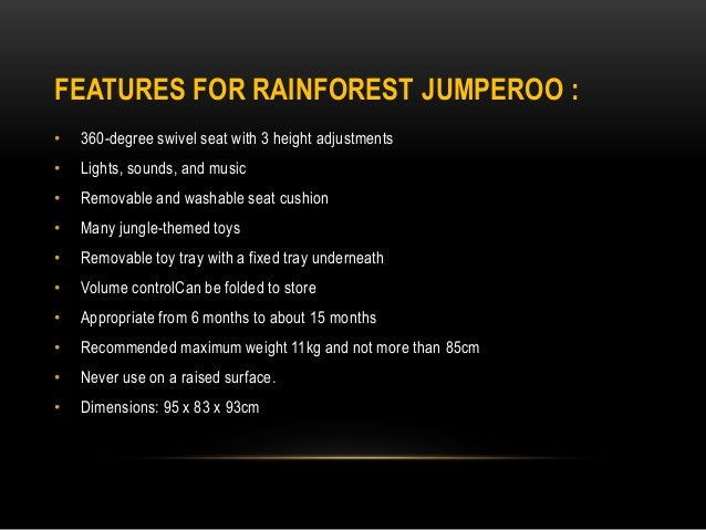 jungle themed jumperoo