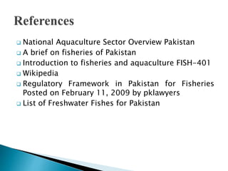Fisheries management pre