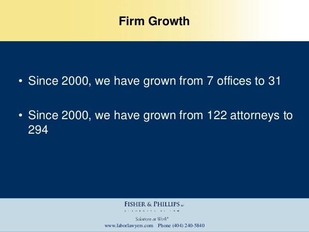 fisher phillips llp power point fisher phillips llp