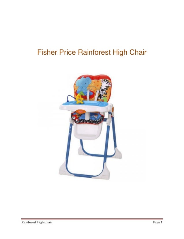 fisher price rainforest chair