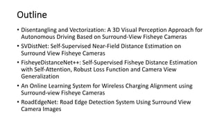 Fisheye based Perception for Autonomous Driving VI | PDF