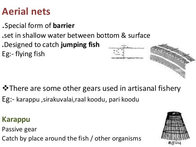 passive fishing gear