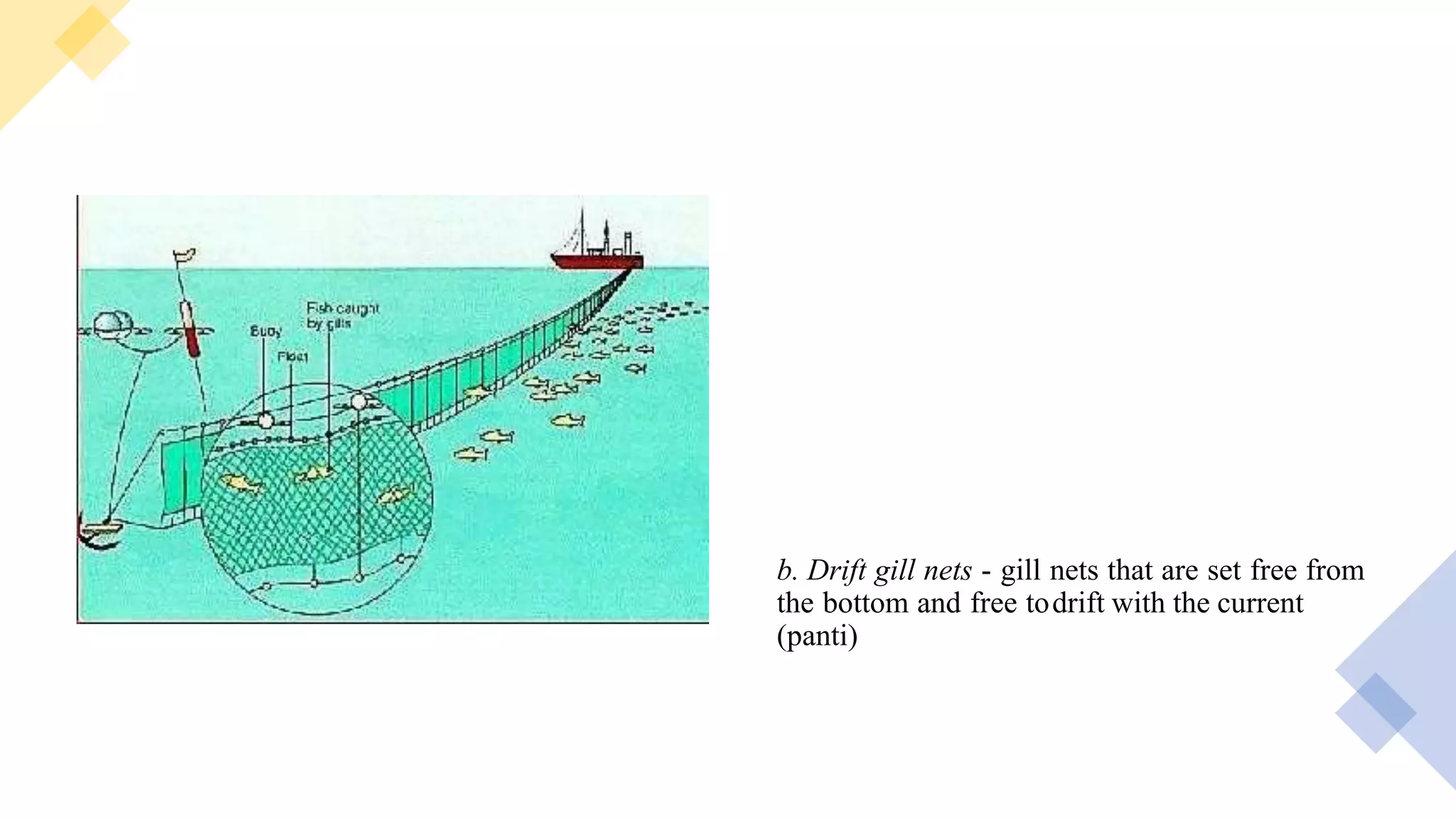 Channel Drift Net Bottom