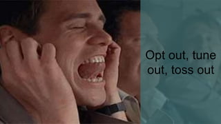 Tier # of Accounts Insights Tactics
“Classic”
Tier 1
5 to 50
[Tens]
 Full profiles
 Quarterly updates
• Bespoke 1:1 Campaigns
“Lite”
Tier 2
~200
[Hundreds]
 Basic account profiles
 Annual updates
• 1:Few Campaigns
Tier 3
1000s
[Thousands]
 Industry or segment
• Traditional Marketing with
Account Targeting
• MQAs
Styles of ABM
 