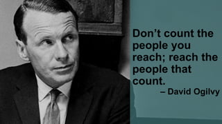 ©2016 Engagio, Inc. All rights reserved.
• Account-centric
metrics
• Quality, not
quantity
• Long
development
cycles
• Influence
 