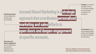 @jonmiller
From Leads to Accounts
 