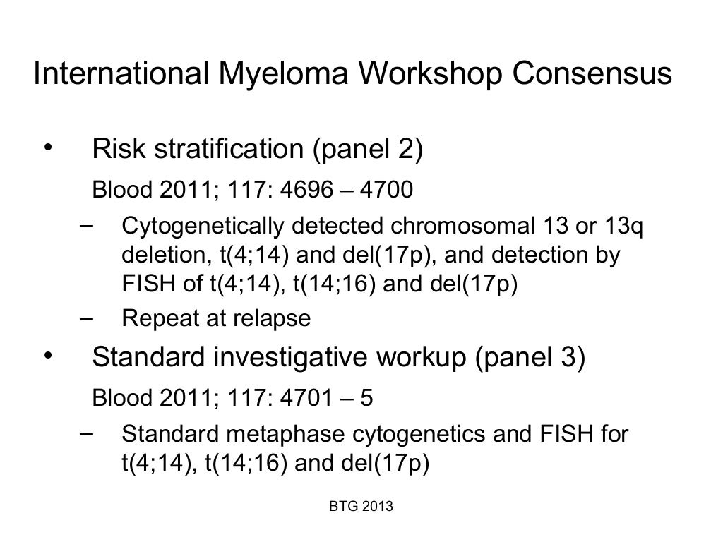 FISH IN MYELOMA