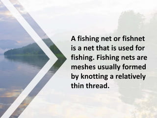 Fishing Gill Net Beach Seine Drag Net Float Lead Sinker Mesh Fish