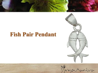Fish Pair Pendant
 