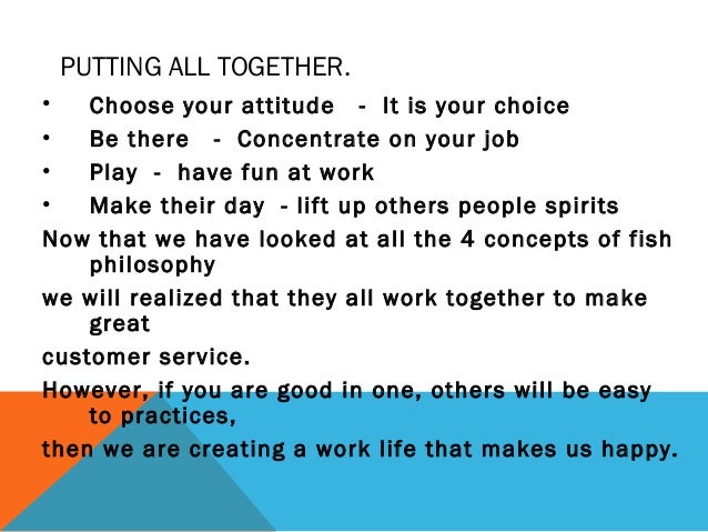 philosophy towards work