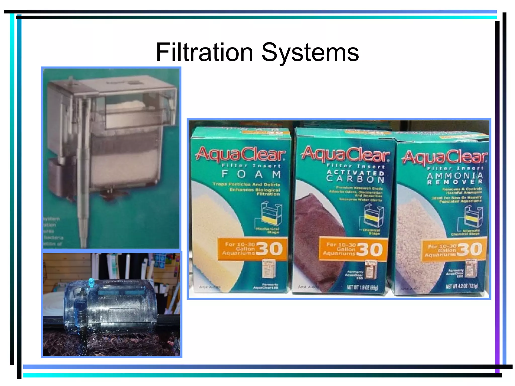Filtration Systems
 