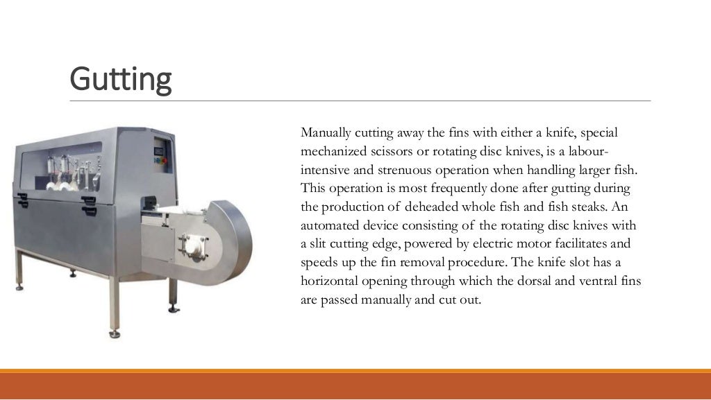 HACCP Implementation in Fish Processing Industry