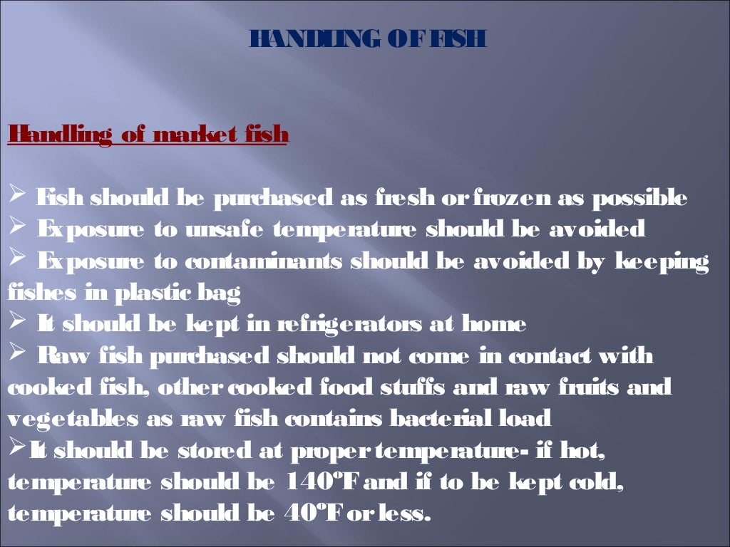 Fish processing ppt