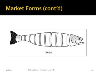 3/18/2022 21
BAC 102 Culinary Foundation Level II (T)
 