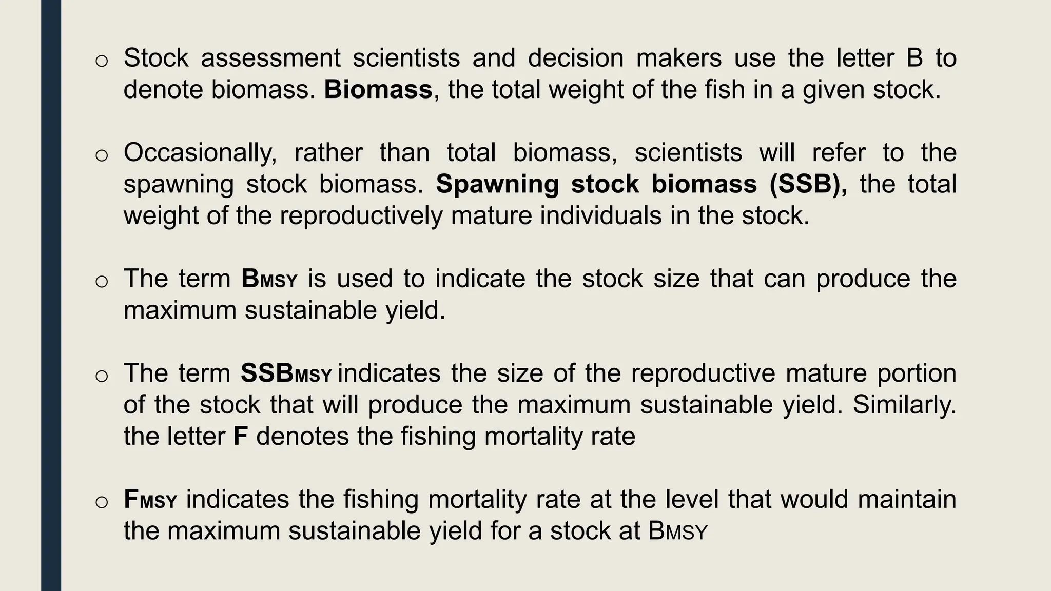 Fish Stock Assessment in the Philippines. Chapter 1 | PPTX