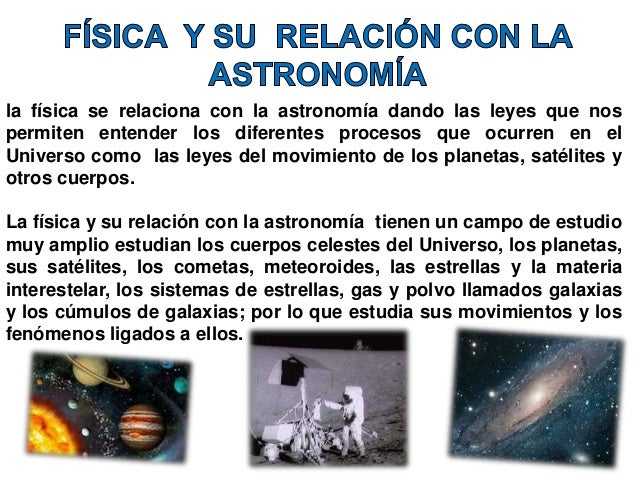La Física Y Su Relación Con Otras Disciplinas o ciencias