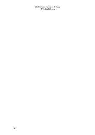 Chuletarios y ejercicios de física
2º de Bachillerato

82

 