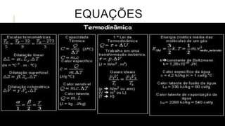 EQUAÇÕES