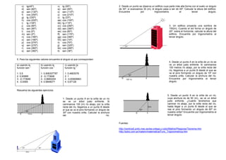 Fisica. pitagoras y trigonometria | PDF