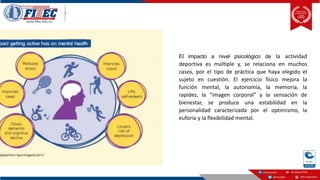 El impacto positivo del deporte en la salud mental y física | PDF