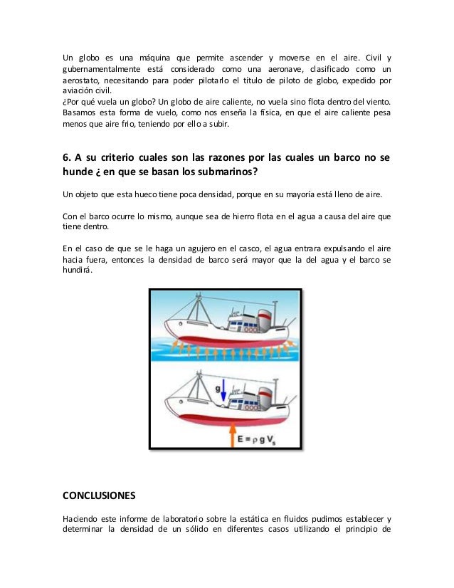 Fisica fuerza de empuje
