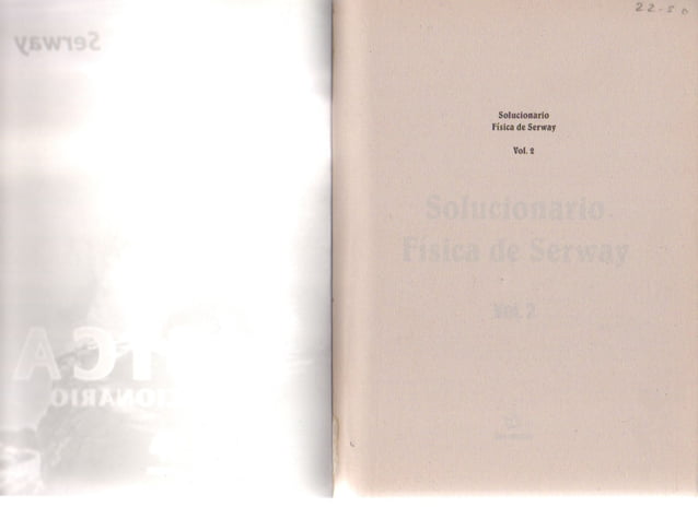 Fisica serway vol.2 solucionario | PDF