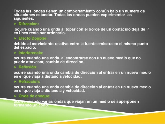 movimiento ondulatorio, modelo de ondas y explicación de característi…