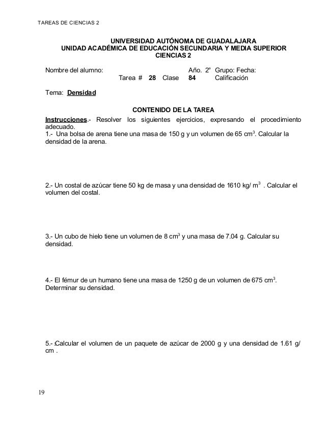 Resultado de imagen para Tareas de la magnitud masa