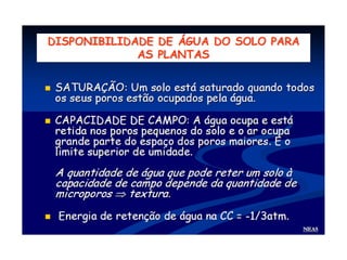 Fisica do solo 1 - 2014