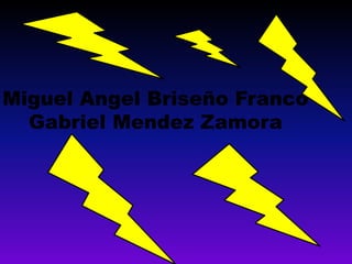 Miguel Angel Briseño Franco 
Gabriel Mendez Zamora 
 