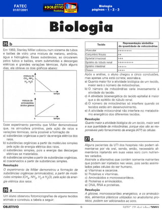 FATEC            Biologia
01/07/2001   páginas - 1 - 2 - 3
 