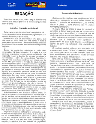 FATEC
01/07/2001   Redação
 