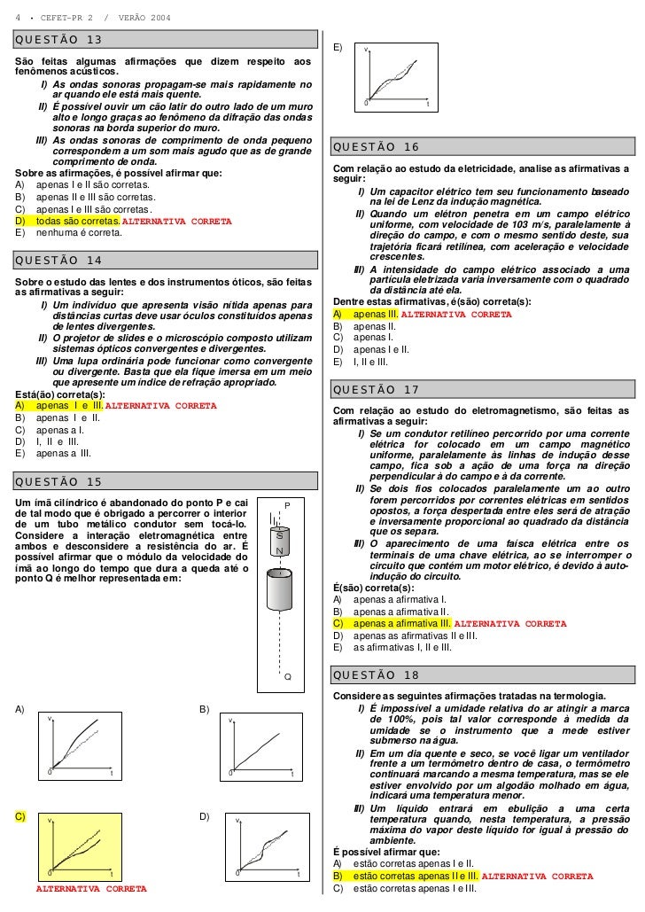 Exercicios De Fisica 2 Ano Ensino Medio Calorimetria