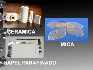 CERAMICA

                   MICA


PAPEL PARAFINADO
 