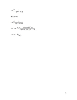 72
Desarrollo
 